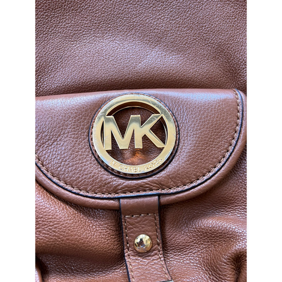 Michael Kors Fulton Leather Luggage Bag - Picture 2 of 11